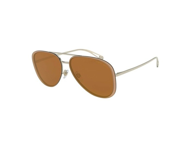 Мъжки слънчеви очила Armani AR6084-30136H Златен ø 60 mm