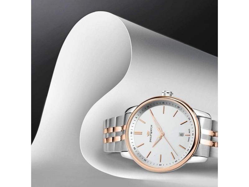 Мъжки часовник Philip Watch (Ø 40 mm)