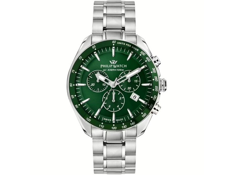 Мъжки часовник Philip Watch R8273995019 Зелен