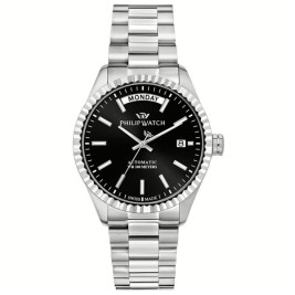 Мъжки часовник Philip Watch R8223597108 Черен Сребрист