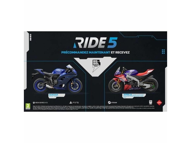 Видеоигра PlayStation 5 Milestone Ride 5