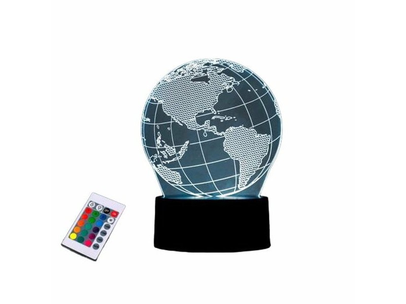 LED лампа iTotal 3D Многоцветен