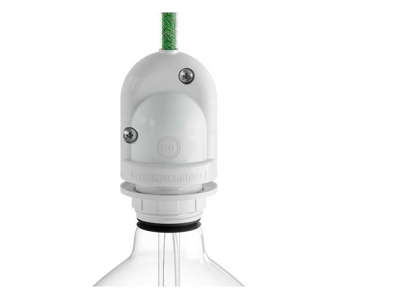 Поставка за Лампи Бял Термопластичен