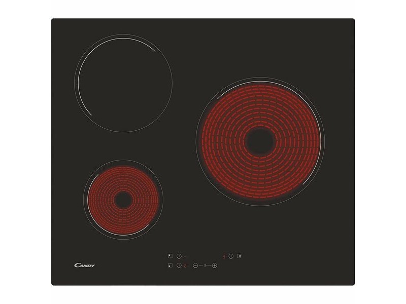 Стъклокерамичен котлон Candy CH63CC/4U2 60 cm 5500 W