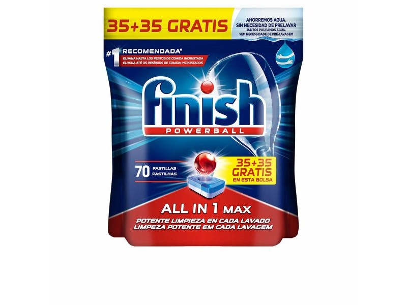 Капсули за съдомиялна Finish All In One (70 броя)