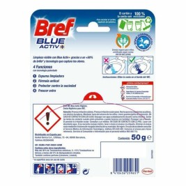 Освежител за тоалетна Bref Blue Activ Aqua Door Hanger 125 ml