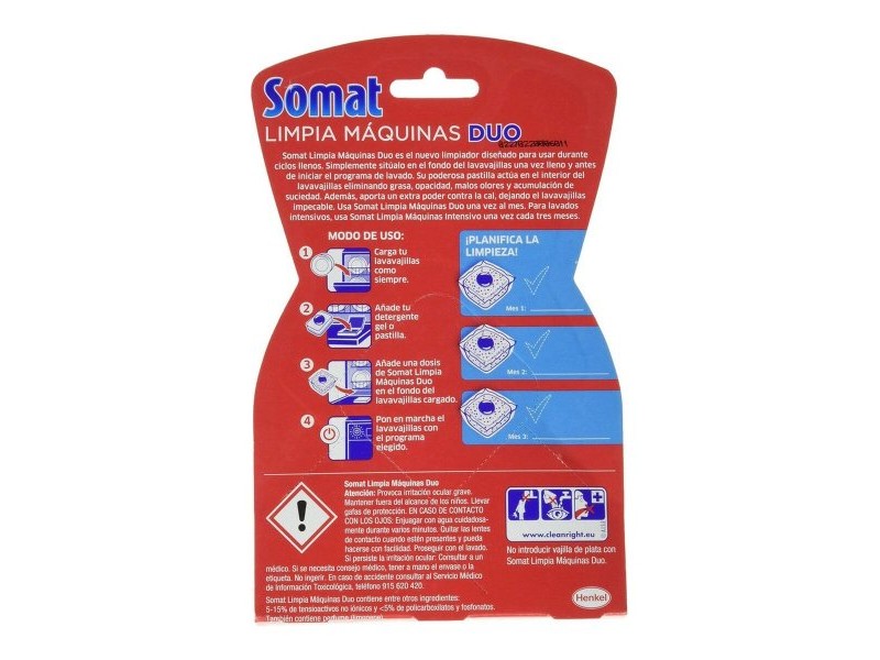 Капсули за съдомиялна Somat 164904 125 ml 40 g
