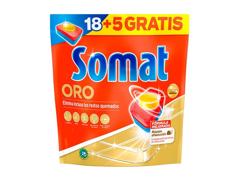 Капсули за съдомиялна Somat Oro