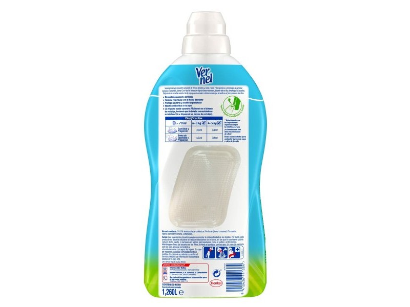 Омекотител за Дрехи Vernel Blue Sky 70 изпирания
