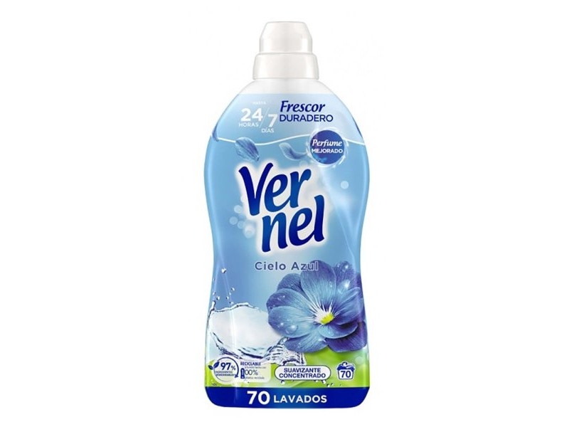 Омекотител за Дрехи Vernel Blue Sky 70 изпирания
