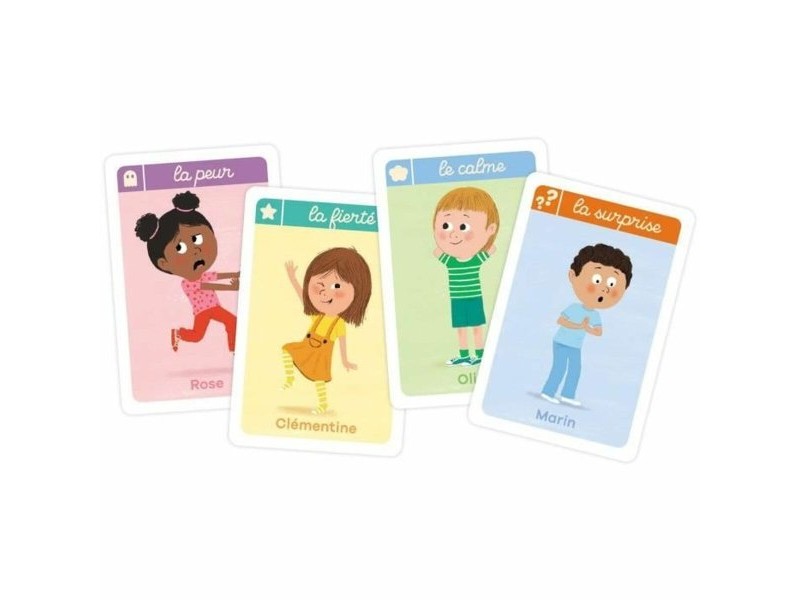 Образователна Игра Nathan Au rythme de l´enfant les émotions (FR)