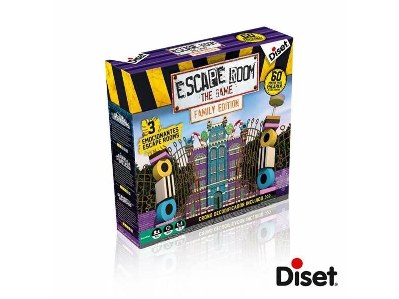 Настолна игра Diset Escape Room Family Edition ES