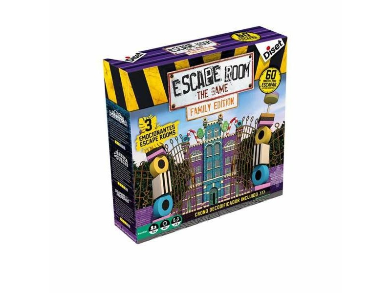 Настолна игра Diset Escape Room Family Edition ES