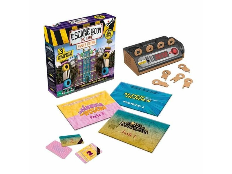 Настолна игра Diset Escape Room Family Edition ES