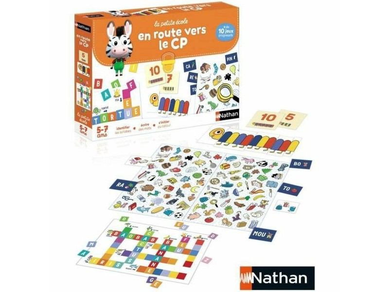 Настолна игра Nathan The little school - On the way to CP! (FR)