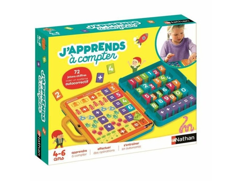 Настолна игра Nathan I'm learning to count (FR)