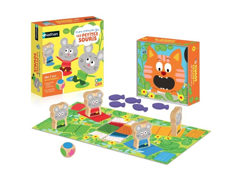 Настолна игра Nathan My First Game Little Mouse (FR)