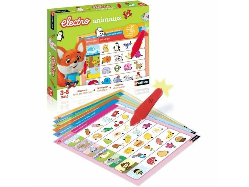 Настолна игра Nathan Electro - Animals