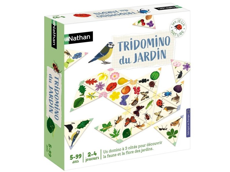 Настолна игра Nathan Tridomino Du Jardin (FR)