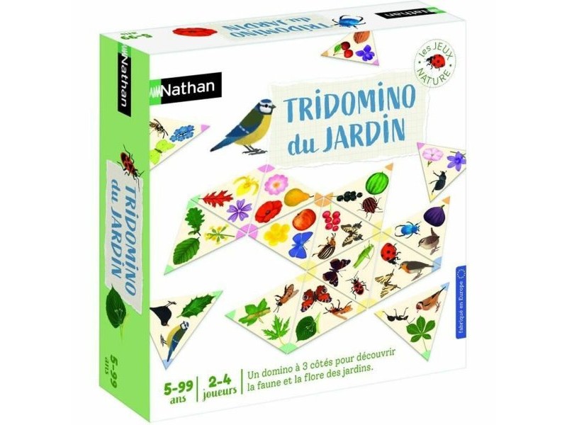 Настолна игра Nathan Tridomino Du Jardin (FR)