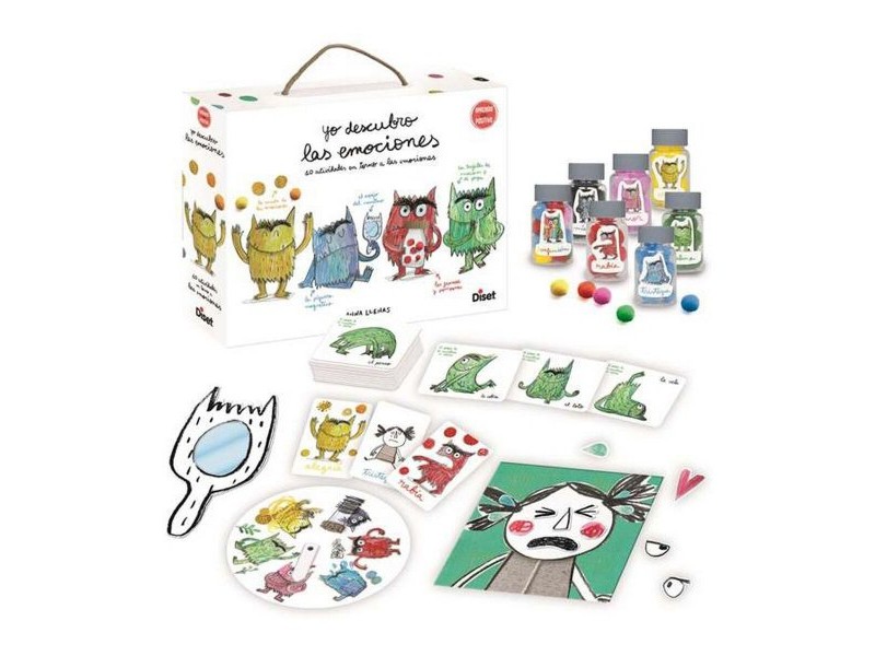 Игра Възпитание на Деца Diset Yo descubro las emociones 168 Части