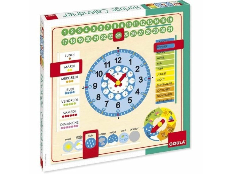 Образователна Игра Goula Calendar clock