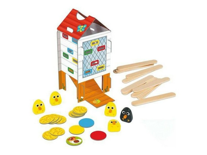 Бебешка Игра за Умения HAPPY CHICKEN Goula 53170