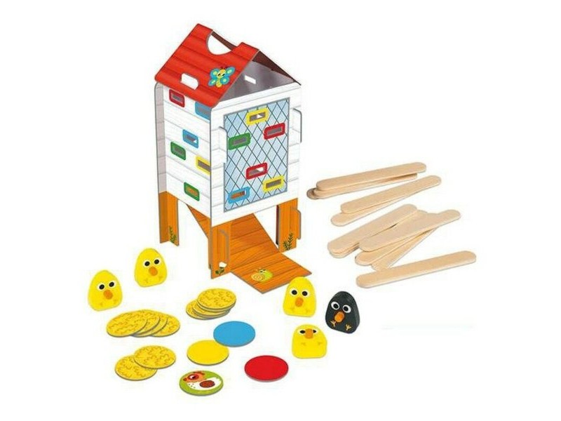 Бебешка Игра за Умения HAPPY CHICKEN Goula 53170