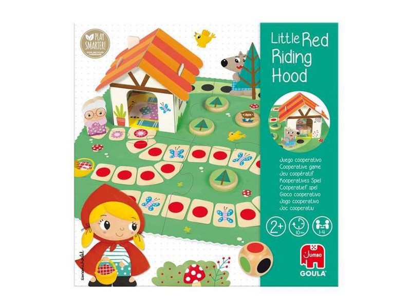 Образователна Игра Goula Little Red Ridding Hood 9 Части