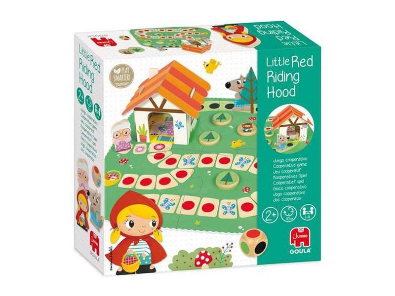 Образователна Игра Goula Little Red Ridding Hood 9 Части