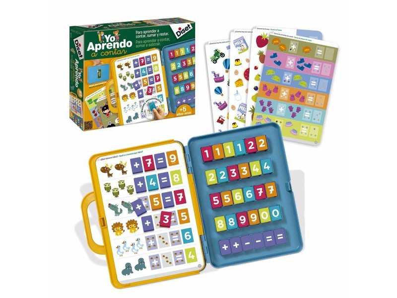 Образователна Игра Diset 63752 Игра Научи Събиране и Изваждане
