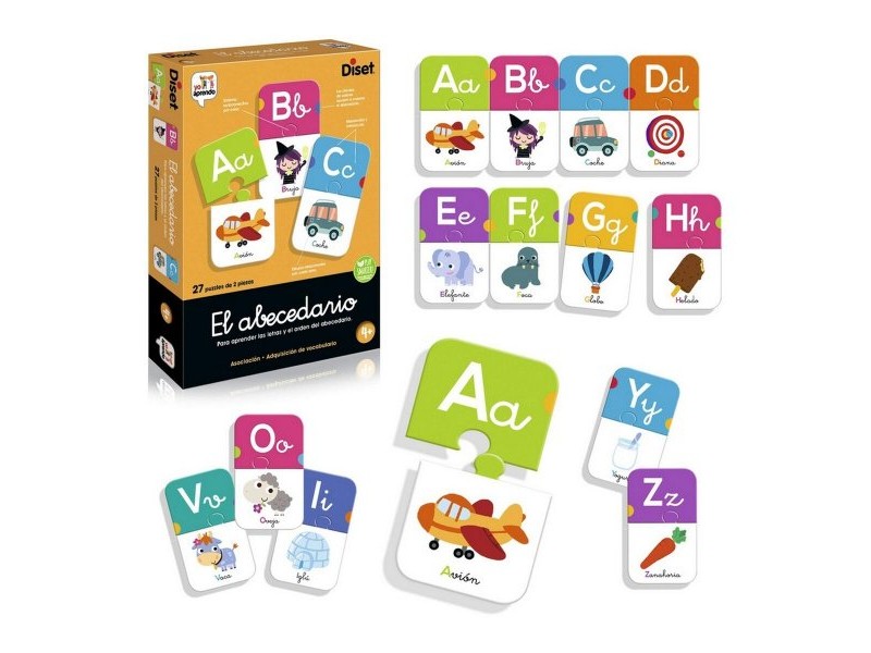 Образователна Игра Diset El Abecedario 54 Части