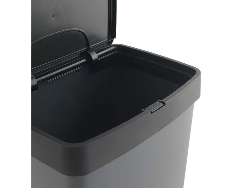 Кошче за Рециклирани Отпадъци SP Berner Антрацит 10 L 30 L x 2 Пластмаса 3 Отделения (1 броя)