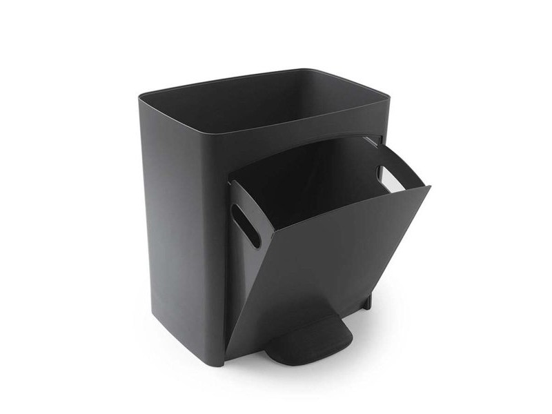 Кошче за Рециклирани Отпадъци SP Berner Антрацит 10 L 30 L x 2 Пластмаса 3 Отделения (1 броя)