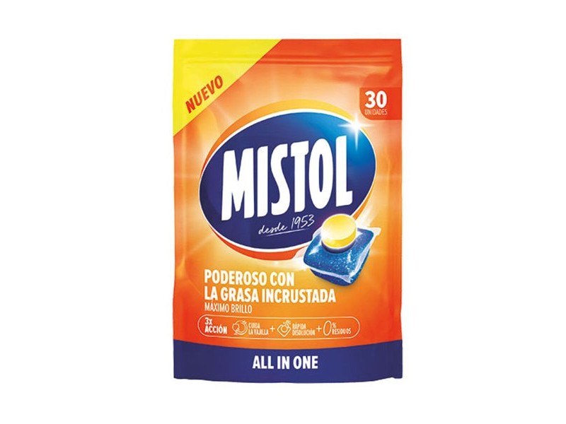 Капсули за съдомиялна Mistol (30 броя)