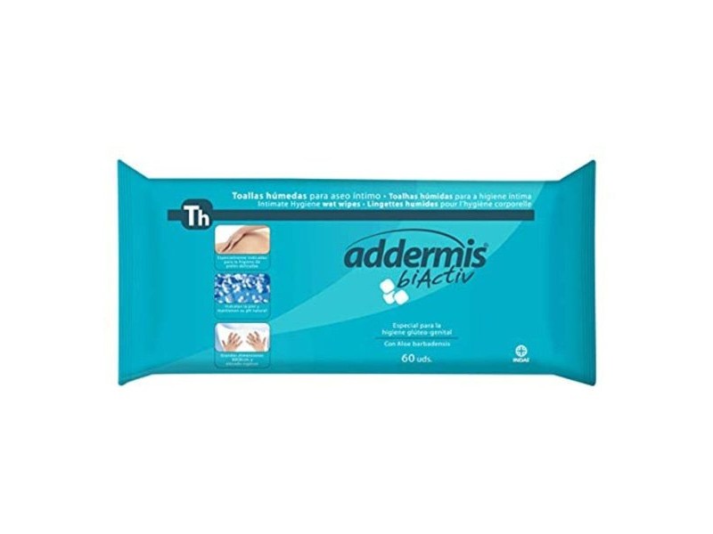 Мокри кърпички ADDERMIS BIACTIV Indasec 889-0760 (60 uds) (60 uds)