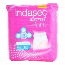 Пелени за Инконтиненция Pant Plus Talla Grande Indasec 3821862 (12 uds)