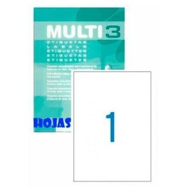 Етикети за принтер MULTI 3 Бял прав 100 Листи 210 x 297 mm