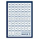 Етикети за принтер MULTI 3 04729 Бял объл 100 Листи 99,1 x 67,7 mm