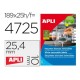 Стикери Apli 10198 Прозрачен