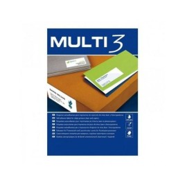 Стикери MULTI 3   Бял прав 500 Листи 105 x 48 mm