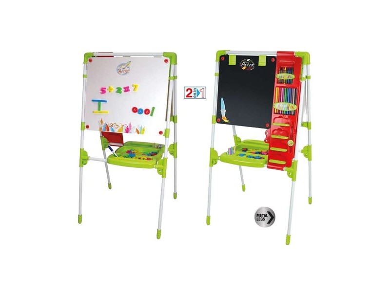 Дъска за Писане 2 в 1 Chicos 63 x 60 x 120 cm Сгъваем