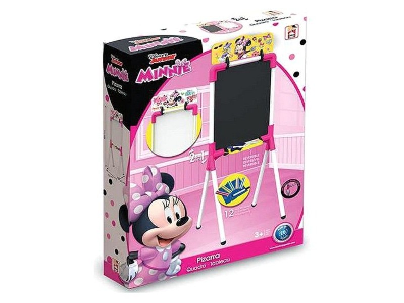Дъска за Писане 2 в 1 Minnie Minnie Mouse 37 x 32 x 98 cm (12 pcs) (37 x 32 x 98 cm)