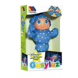 Плюш Gusy Luz Moltó 385 Син Розов Зелен Многоцветен PVC (33 cm)