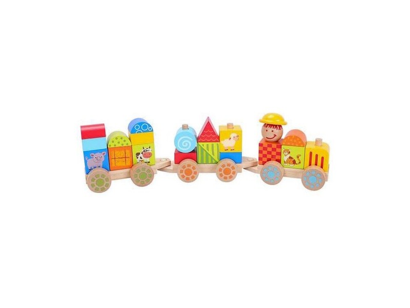 Бебешка играчка Moltó Happy Train 23 Части