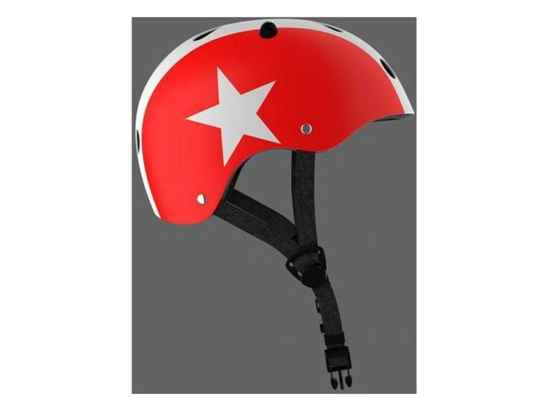 Детска Каска Moltó Бял Червен 48-53 cm