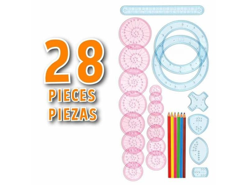 Комплект за Рисуване Moltó Graphics 28 Части