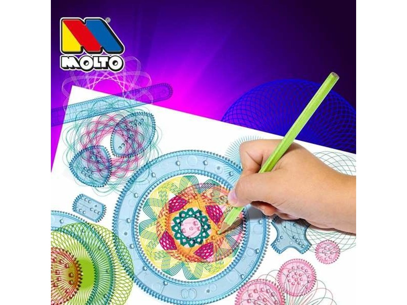 Комплект за Рисуване Moltó Graphics 28 Части