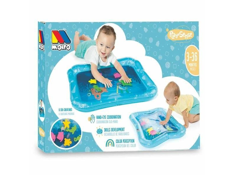 Надуваема Постелка за Игра с Вода за Бебе Moltó Playsense 80 x 28 x 82 cm