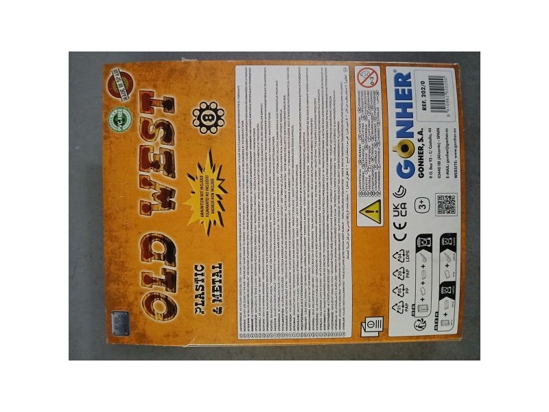 Комплект Каубойски Пистолети Gonher (3 pcs)